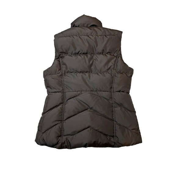 J.crew chocolate brown puffer vest size small - Picture 2 of 9